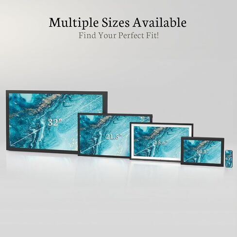 BSIMB 21.5 Inch Large Digital Picture Frame(Non-Touch Screen), 64GB 1920x1080 FHD WiFi Electronic Photo Frame Remote Control, Share Pictures/Videos via App/USB/SD Easy Setup Gifts for Mom, Light Wood in Kuwait