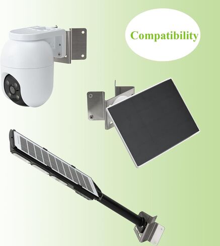 Exterior Outside Wall Corner Mount Compatible with Eufy S340/S330/E30 | Solid Weatherproof Mounting Bracket 270° Wider View Angle for CCTV Security Camera PTZ Dome Outdoor AP CPE in Kuwait