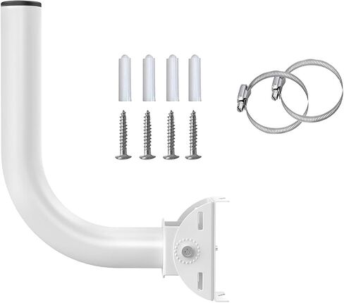 Universal Wireless Bridge Bracket Mount, 4-Pack Pole and Wall-Mounted for Outdoor Point to Point WiFi Access Point CPE Client Bridge (4 Pack) in Kuwait