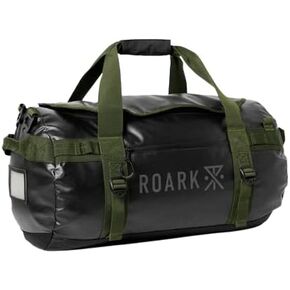 Roark Keg 80L Duffle Backpack, Multi-Day Travel Pack & Bag, Military