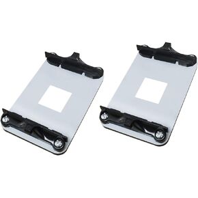 ZZLZX 2PCS CPU Heatsink Bracket Motherboard CPU Fan Cooling Mounting Sheet Plate, CPU Radiator Bracket Backplane, for AM4 B350 X370 A320 X470