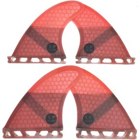 UPSURF Surfboard fins K2.1 Single Tab Quad 4fins زعانف ركوب الأمواج اختر اللون