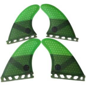 UPSURF Surfboard fins K2.1 Single Tab Quad 4fins Surfing fins Choose Color
