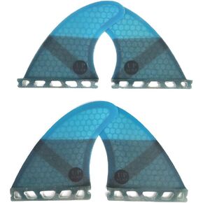 UPSURF Surfboard fins K2.1 Single Tab Quad 4fins Surfing fins Choose Color in Kuwait