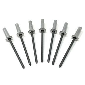 Metal Magery 100 Closed End Rivets Aluminum Body Steel Mandrel - 100 Count (4-2 1/8" x 1/8" (0.063-.125 Inch Grip Range))