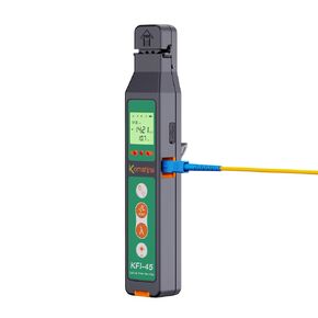 -40dBm to 10dBm Optical Fiber Identifier Komshine KFI-45 with Optical Power Meter Function -70~+10dB, Visual Fault Locator VFL 10mW + LED Light