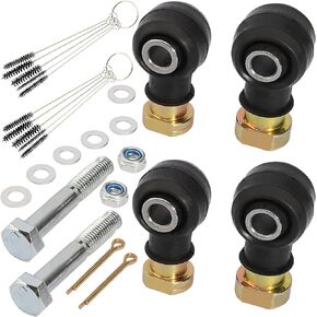 LIYYDS 2Pc Tie Rod End Kit for Polaris 51-1030 7061019 7061034 7061053 7061054 7061138 7061139 ACE ATP ATV Magnum Ranger RZR Scrambler Sport Trail Blazer Trail Boss Xplorer 330 400 500 570 700 800 900