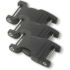 Sea to Summit Field Repair Buckle - Side Release, 2 Pin, 3-pack