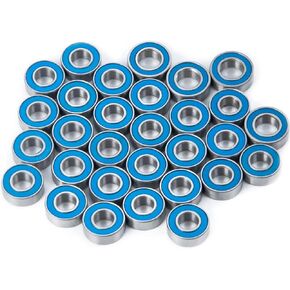 30 Pcs RC Complete Bearing Set for Tamiya 1/14 Semi - Grand, Freight, Globe Liner, R620, King Hauler Crawler Car Spare Parts