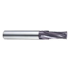 YG-1 TE160 Solid Carbide Thread Mill for Unified Internal Threads, ANSI B 1.1, TiAlN Finish, 4 Size, 40 Pitch