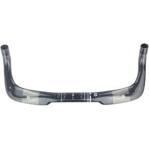 UPANBIKE Fixed Gear Bike Handlebar T800 Carbon Fiber 31.8mm*400mm/420mm/440mm Bullhorn Rest Bar TT Bar Glassy Black Matt Black (Matt Black, 440mm*31.8mm)