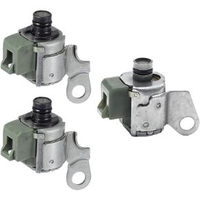 Aynaxcol A340 AW4 Transmission TCC Lock Up Solenoid 85420-22080 Shift Solenoids Kit 85420-30110 Replacement for Jeep Cherokee 1987-2001 Replacement for Lexus Toyotaa Replace# 35250-50030