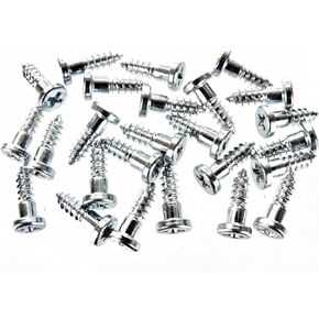 Car Accessories - Windshield/Rear Window Trim Molding Clip Screw-in Stud - #117, 4 x 3/8" Phillips - 7/32 Head, Zinc Finish - 25 Pcs. Screw-in Studs - Durable Window Replacement Parts