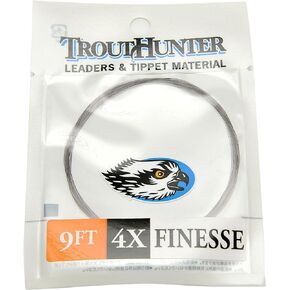 TroutHunter Finesse Leaders 12ft, 3 Pack