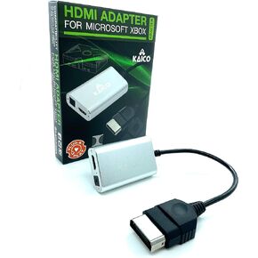 Kaico Original Xbox to HDMI Converter - Dolby Digital 5.1 via Optical Port - HD Link Cable for OG Xbox - Xbox to HDMI - Compatible with Original Xbox - Toslink Port to Support Amplifiers - Xbox2HDMI