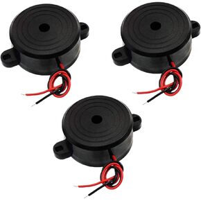 Yohii Electronic Buzzer Alarm Beep Buzzer DC 9-15V 85dB Sound -3pcs- (G7.23)