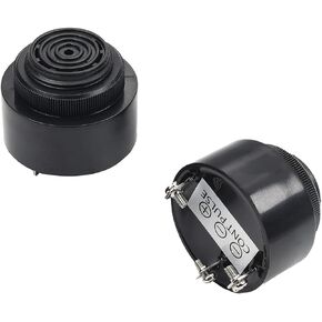 Fielect DC12V 90dB Active Electronic Buzzer Alarm Sounder Intermittent Sound Beep Speaker 2Pcs