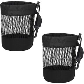 Golf Ball Bag | Drawstring Golf Balls Storage Bag | Pack of 2 Golf Ball Pouch | Golf Bag Accessories Golf Gift for Men Women