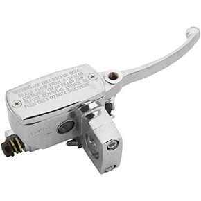 Feiteplus 1" Chrome Right Motorcycle ATV Handlebar Brake Master Cylinder Clutch Lever