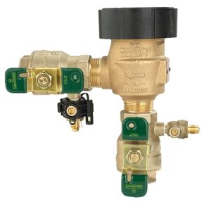 Watts T388015 Freeze Resistant Pressure Vacuum Breaker, Quarter Turn Shutoff, Smart Enabled Ready, 1 Inch