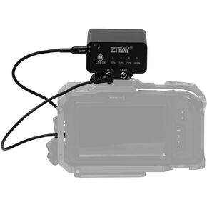 ZITAY 95WH External Camera Battery Compatible with Blackmagic Pocket Cinema Camera BMPCC 4K 4KPro 6K 6KPro NP-F570 4-5 Hours
