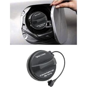 Car Gas Cap, Compatible with - 2004-2011 Chevy Silverado 1500 2500 3500 Avalanche Tahoe Traverse, GMC Acadia Sierra Yukon, Replaces