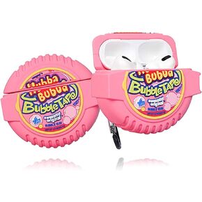 Compatible with Airpods Case, Cute Lovely 3D Food Air pods Cover, Soft Silicone Protective Anti-Lost Shockproof Charging Case Compatible with Airpods 2 & 1 Cover Skin