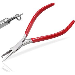 Mini 5" Split Ring Pliers (Handle Colors Red)