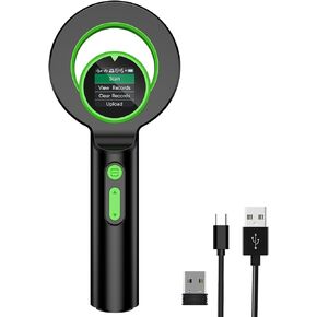 Alacrity Pet Microchip Scanner, Portable Animal Chip Reader Supports FDX-B (ISO11784/85) and EMID Tags