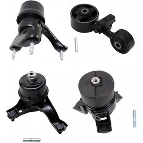 TRQ Engine & Transmission Mount Kit Fits 2007-2009 Toyota Camry