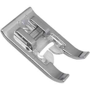 Monogramming Presser Foot (N) Satin Stitch Foot for Most Low Shank Snap-On Singer, Brother, Babylock, Euro-Pro, Janome, Kenmore, White, Juki and More Sewing Machines