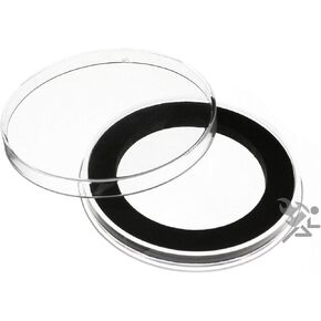 Y48mm Black Ring Coin Capsules for 2oz Libertads, Pack of 5.