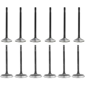 DNJ VK121105 Exhaust Intake Valve Kit for 2002 to 2012 Dodge, Jeep, Mitsubishi, Ram, Liberty, Dakota, Durango, Raider, Commander, V6 3.7L SOHC 12V EV1105 X6 IV1100 X6