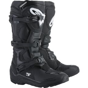 New Alpinestars Tech 3 Enduro Motorcycle Riding Boots Size 12 Black