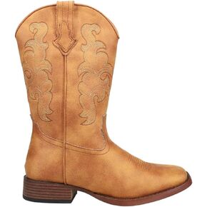 ROPER Women's Cowboy Classic Western Boot, Tan, 6.5