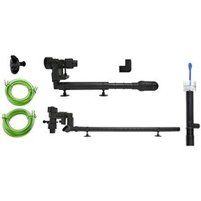 Marine Color Newest Version Sunsun Original Replacement Accessories Canister Filter KIits Inlet Outlet Quick Shut Off Valve Hoses Surface Skimmer Included (HW-3000)