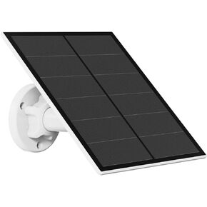 5W Solar Panel for Security Camera Outdoor, 5V USB Solar Panel Charger Compatible with Rechargeable Battery Powered Cam, Camera Solar Panel with IP65 Waterproof, 9.8ft Cable, 360° Adjustable Bracket