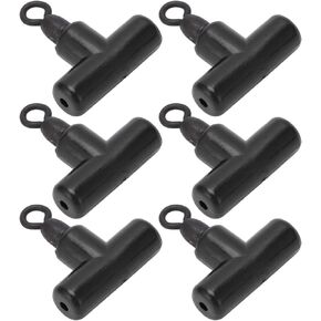 15pcs T Shape Sleeve Swivels T Shape 3 Way Swivel Connector Cross Line Fishing Tackle Accessory