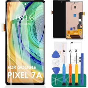 لمجموعة استبدال شاشة Google Pixel 7a لإصلاح محول الأرقام LCD Google Pixel 7a لـ Google Pixel 7a GWKK3 استبدال مجموعة شاشة اللمس GHL1X G0DZQ G82U8