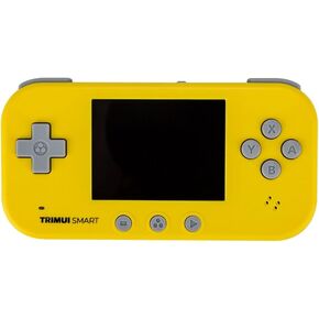 TRIMUI Smart Handheld Retro Game Console with Built-in 6575 Games Linux System 2.4-Inch (Yellow)