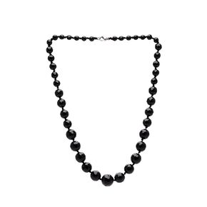 VN Jewelry Handmade Beaded Necklace for Women - Natural Agate Gemstone Necklace - 6-14mm Beads Statement Necklace for Women (Pink Agate)