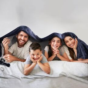 79×55 in Grounding Blanket for Better Sleep,Grounding Sheet with Conductive Silver and Soft Flannel, Pain Relief, 2 Usage Ways