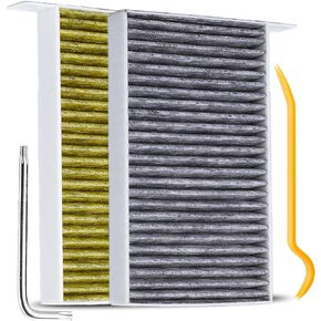 HEPA Tesla Model 3 Cabin Air Filter Model Y Air Filter Tesla Model 3 Model Y Air Filter with Activated Carbon Air Filter for Tesla Model 3 / Y 2016-2024 Cabin Air Filter Tesla Air Filter Kit