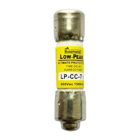 New OEM LP-CC-7 LP-CC-7A LP-CC 7A 600Vac Time Delay Fuse, Pack of 10