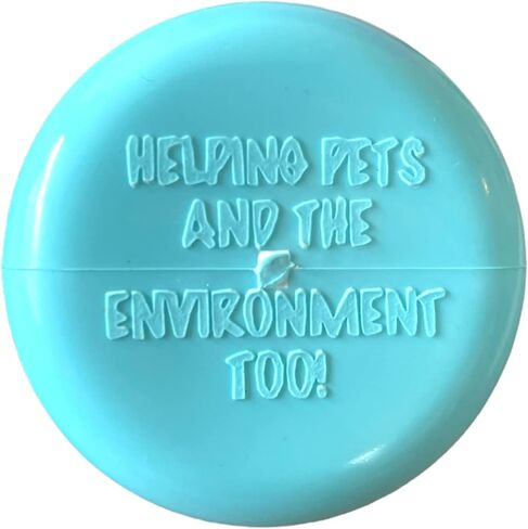Plant Based Poop Bag Dispenser - Contains Zero Plastic -100% Compostable - Gives Back to Animal Rescue - Made in the USA -Dog Poop Bag Holder with 15 Poop Bags and Carabiner for Leash in Saudi Arabia