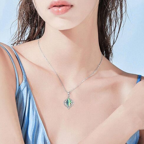 KZX أذن البحر شل قلادة للنساء أذن البحر شل قلادة قلادة أذن البحر قلادة مجوهرات هدايا عيد الحب لصديقة زوجة الأم in Kuwait