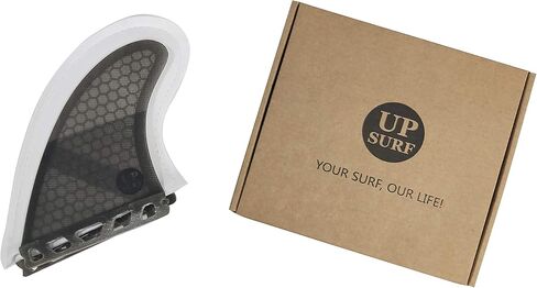 UPSURF Surfboard fins K2.1 Single Tab Quad 4fins زعانف ركوب الأمواج اختر اللون in Kuwait