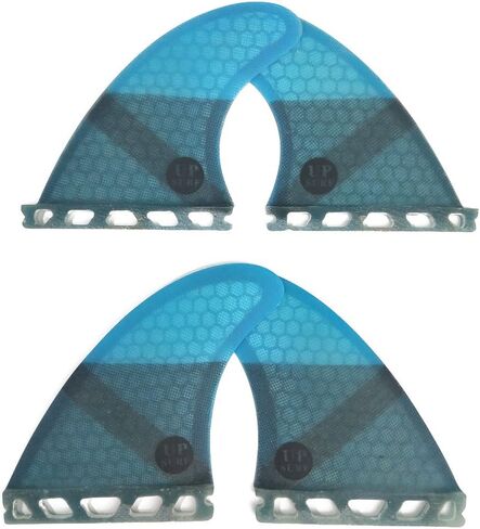 UPSURF Surfboard fins K2.1 Single Tab Quad 4fins Surfing fins Choose Color in Kuwait