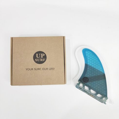 UPSURF Surfboard fins K2.1 Single Tab Quad 4fins Surfing fins Choose Color in Kuwait