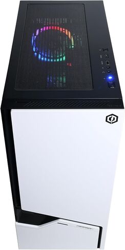 كمبيوتر الألعاب CyberPowerPC Gamer Master، AMD Ryzen 7 8700G 4.2 جيجا هرتز، GeForce RTX 4060 Ti 8 جيجا، 16 جيجا DDR5، 2 تيرابايت PCIe Gen4 SSD، WiFi جاهز ونظام التشغيل Windows 11 Home (GMAI5300A) in Kuwait